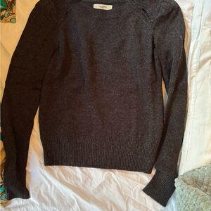 Isabel Marant Dark Gray Crew Neck Sweater